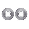 6002-48067 Brake Rotors, Fits Select GM, Position: Front