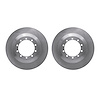 6002-54143 Brake Rotors, 1988-2019 Ford/Lincoln/Mercury/Mazda, Position: Rear, Front