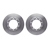 6002-54222 Brake Rotors, Fits Select Multiple Makes/Models, Position: Front, Rear