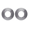 6002-54224 Brake Rotors, Fits Select Multiple Makes/Models, Position: Front, Rear