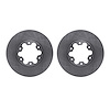 6002-54249 Brake Rotors, Fits Select Ford/Lincoln/Mercury/Mazda, Position: Front - image 1