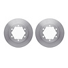 6002-63087 Brake Rotors, Fits Select Multiple Makes/Models, Position: Rear