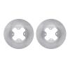 6002-67023 Brake Rotors, 1984-1985 Infiniti/Nissan, Position: Front - image 1
