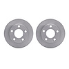 6002-73002 Brake Rotors, 1980-1991 Audi/Volkswagen, Position: Rear
