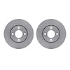6002-73010 Brake Rotors, 1990-1998 Audi/Volkswagen, Position: Front - image 1