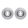 6002-73027 Brake Rotors, 2004-2009 Audi/Volkswagen, Position: Front - image 1