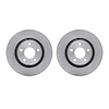 6002-73028 Brake Rotors, 2004-2009 Audi/Volkswagen, Position: Rear