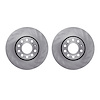 6002-73037 Brake Rotors, 1992-2008 Audi/Volkswagen, Position: Front