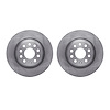 6002-73064 Brake Rotors, Fits Select Audi/Volkswagen, Position: Rear