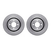 6002-74008 Brake Rotors, 1990-1993 Audi/Volkswagen, Position: Front