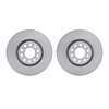 6002-74023 Brake Rotors, 2002-2005 Audi/Volkswagen, Position: Front - image 1
