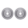 6002-75024 Brake Rotors, Fits Select Lexus/Toyota/Scion, Position: Rear - image 1