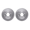 6002-80026 Brake Rotors, 1990-1991 Ford/Lincoln/Mercury/Mazda, Position: Rear - image 1