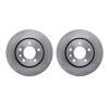 6002-92053 Brake Rotors, 2010-2015 Audi/Volkswagen, Position: Rear