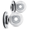 6004-54052 Brake Rotors, 1987-1988 Ford/Lincoln/Mercury/Mazda, Position: Front and Rear - image 1