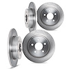 6004-63031 Brake Rotors, 1997-1998 Mercedes-Benz, Position: Front and Rear - image 1