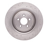 610-20024D Slotted Brake Rotor, 2008-2009 Jaguar, Position: Rear Left - image 1
