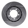 611-02010D Slotted Brake Rotor [Silver], 1986-1991 Porsche, Position: Left Front - image 2