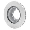 611-02019L Slotted Brake Rotor [Silver], 1987-1995 Porsche, Position: Front Left - image 2