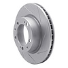 611-02019R Slotted Brake Rotor [Silver], 1987-1995 Porsche, Position: Front Right - image 1