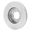 611-03015L Slotted Brake Rotor [Silver], 2001-2003 Kia/Hyundai/Genesis, Position: Front Left - image 4