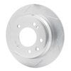 611-03029L Slotted Brake Rotor [Silver], 2009-2016 Kia/Hyundai/Genesis, Position: Rear Left - image 2