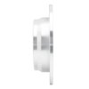 611-03029L Slotted Brake Rotor [Silver], 2009-2016 Kia/Hyundai/Genesis, Position: Rear Left - image 4