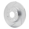 611-07005L Slotted Brake Rotor [Silver], 2013-2019 Mopar, Position: Rear Left - image 3
