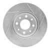 611-07005L Slotted Brake Rotor [Silver], 2013-2019 Mopar, Position: Rear Left - image 4