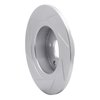 611-11004R Slotted Brake Rotor [Silver], 1994-2004 Land Rover, Position: Rear Right - image 3