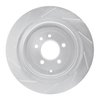 611-11010R Slotted Brake Rotor [Silver], 2005-2016 Land Rover, Position: Rear Right - image 4