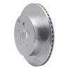 611-13027R Slotted Brake Rotor [Silver], 2014-2018 Subaru, Position: Rear Right - image 3