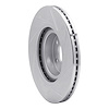 611-13034L Slotted Brake Rotor [Silver], Fits Select Multiple Makes/Models, Position: Front Left - image 1