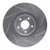 611-13034L Slotted Brake Rotor [Silver], Fits Select Multiple Makes/Models, Position: Front Left - image 2