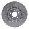 611-13034R Slotted Brake Rotor [Silver], Fits Select Multiple Makes/Models, Position: Front Right - image 3