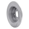 611-20007R Slotted Brake Rotor [Silver], 1990-1995 Jaguar, Position: Rear Right - image 2