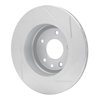 611-20009L Slotted Brake Rotor [Silver], 1995-2006 Jaguar, Position: Rear Left - image 3