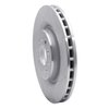 611-20016R Slotted Brake Rotor [Silver], 2000-2006 Jaguar, Position: Front Right - image 2