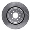 611-20016R Slotted Brake Rotor [Silver], 2000-2006 Jaguar, Position: Front Right - image 3