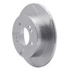 611-21010R Slotted Brake Rotor [Silver], 2007-2012 Kia/Hyundai/Genesis, Position: Rear Right - image 4