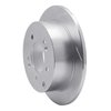 611-21013L Slotted Brake Rotor [Silver], 2010-2013 Kia/Hyundai/Genesis, Position: Rear Left - image 2