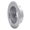 611-21013L Slotted Brake Rotor [Silver], 2010-2013 Kia/Hyundai/Genesis, Position: Rear Left - image 3