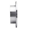 611-21013R Slotted Brake Rotor [Silver], 2010-2013 Kia/Hyundai/Genesis, Position: Rear Right - image 3