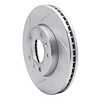 611-21022L Slotted Brake Rotor [Silver], 2003-2005 Kia/Hyundai/Genesis, Position: Front Left - image 1