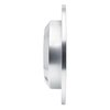 611-21027L Slotted Brake Rotor [Silver], 2009-2010 Kia/Hyundai/Genesis, Position: Rear Left - image 3