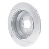 611-21027L Slotted Brake Rotor [Silver], 2009-2010 Kia/Hyundai/Genesis, Position: Rear Left - image 4