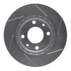 611-23002L Slotted Brake Rotor [Silver], 1983-1985 Renault, Position: Front Left - image 2