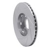 611-27026R Slotted Brake Rotor [Silver], 2000-2004 Volvo, Position: Front Right - image 3
