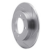 611-27027R Slotted Brake Rotor [Silver], 2000-2007 Multiple Makes/Models, Position: Rear Right - image 1