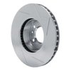 611-31020L Slotted Brake Rotor [Silver], 1987-1995 BMW, Position: Front Left - image 4